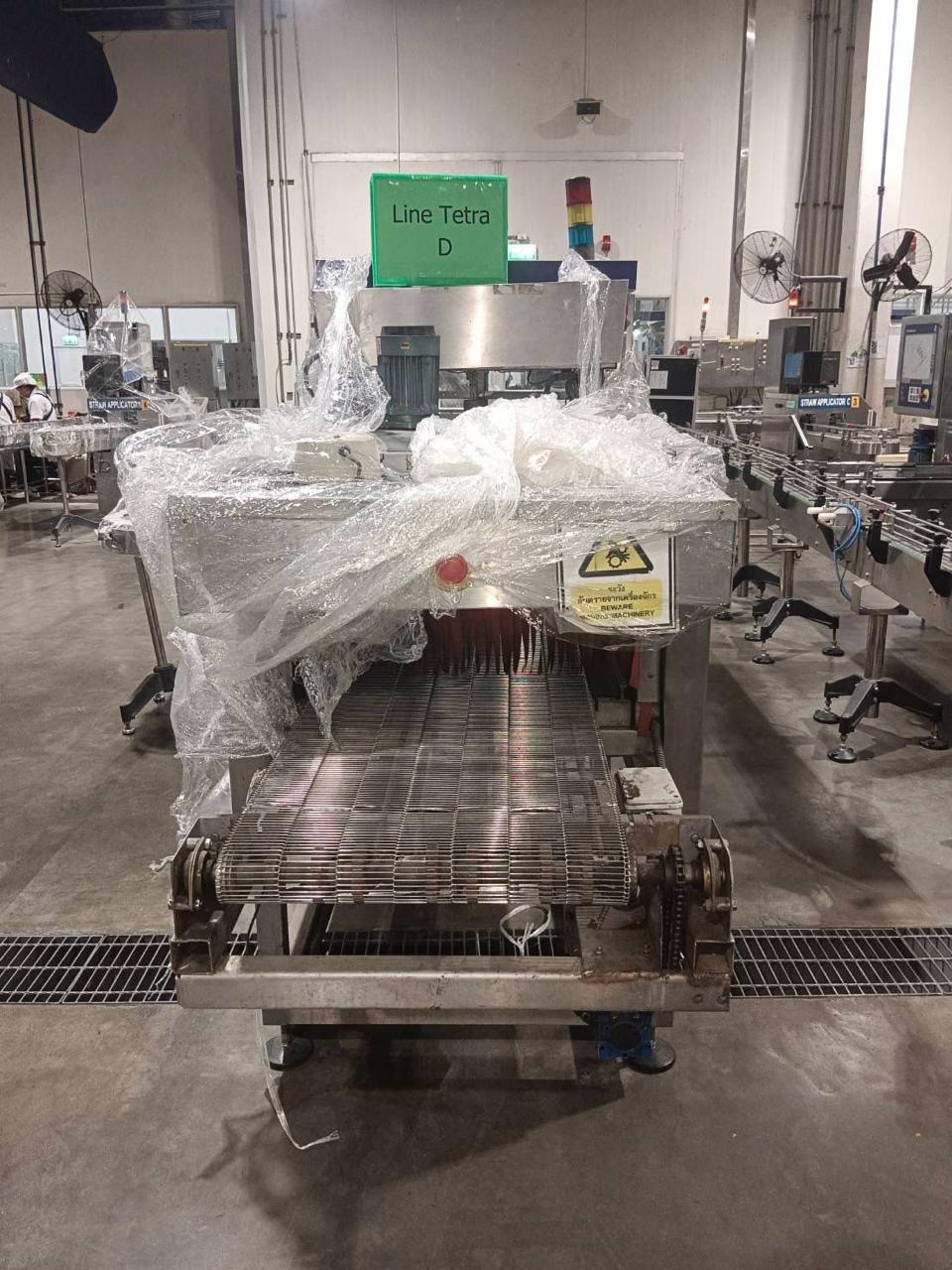 USED TETRA PAK TBA 19 200ML SLIM COMPLETE FILLING LINE FOR SALE YEAR 2001