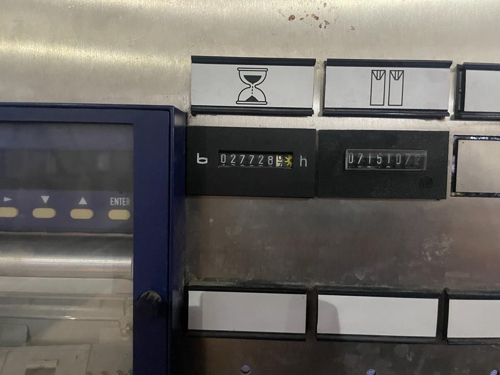 REFURBISHED TETRA PAK TBA 19 200ML SLIM 40V FILLING LINE FOR SALE YEAR 2012