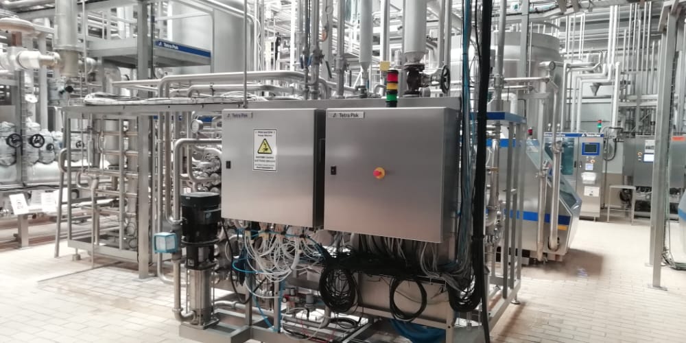 USED TETRA PAK VTIS UHT PLANT 14000 LPH FOR SALE