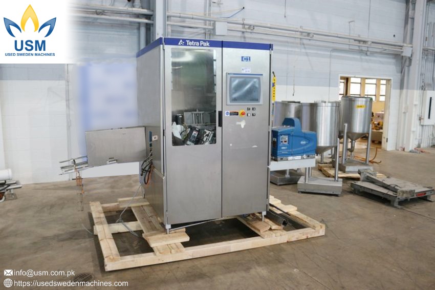 REFURBISHED TETRA PAK TBA 19 200ML SLIM 40V FILLING LINE FOR SALE YEAR 2012