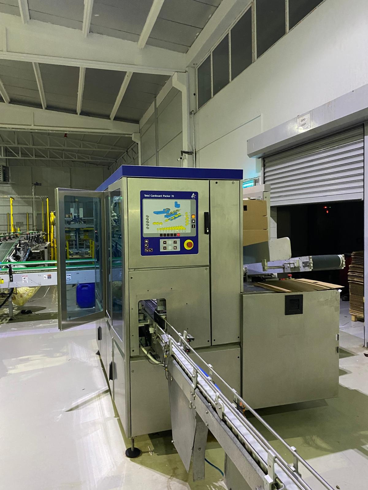 USED TETRA PAK TBA 19 200ML SLIM 20V COMPLETE FILLING LINE FOR SALE YEAR 2006