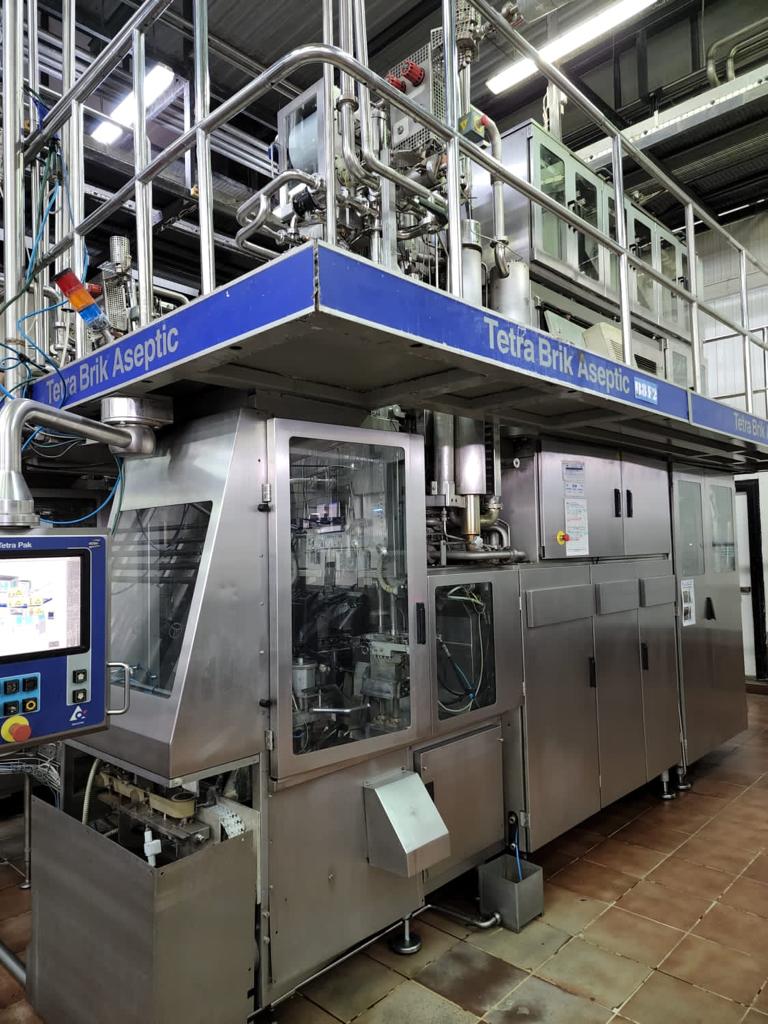 USED TETRA PAK TBA 19 330ML PRISMA COMPLETE LINE FOR SALE