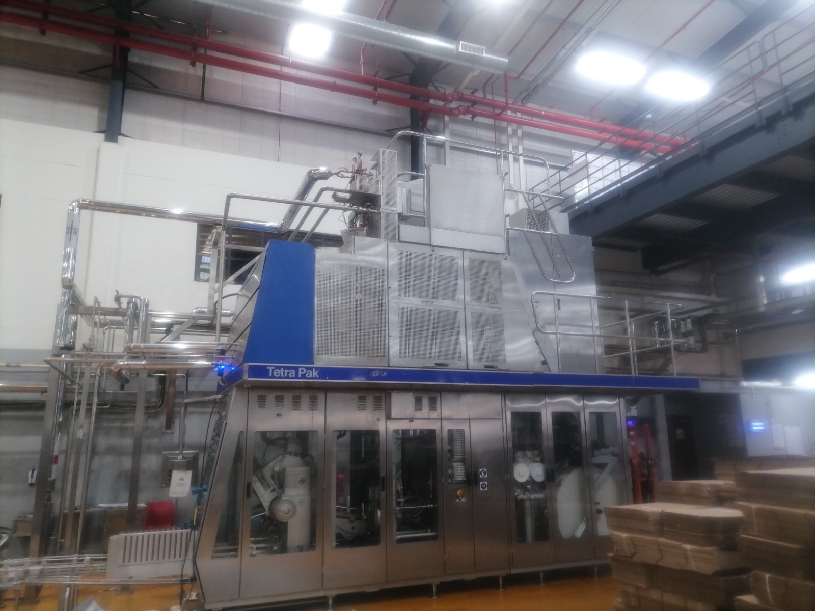 USED TETRA PAK A3 FLEX 1000ML SLIM FILLIN LINE FOR SALE YEAR 2017
