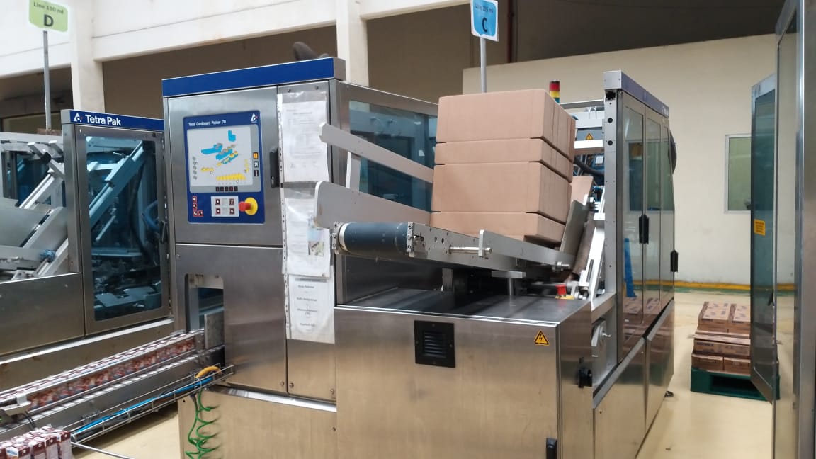 USED TETRA PAK TBA 19 200ML SLIM COMPLETE LINE FOR SALE