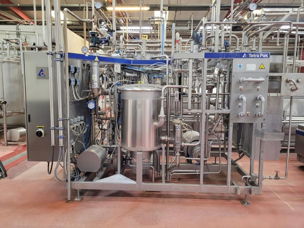 One Used Complete TBA 19 200ml Filling Line and UHT Plant For Sale