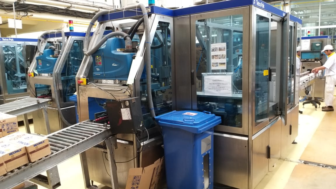 USED TETRA PAK TBA 19 200ML SLIM COMPLETE LINE FOR SALE