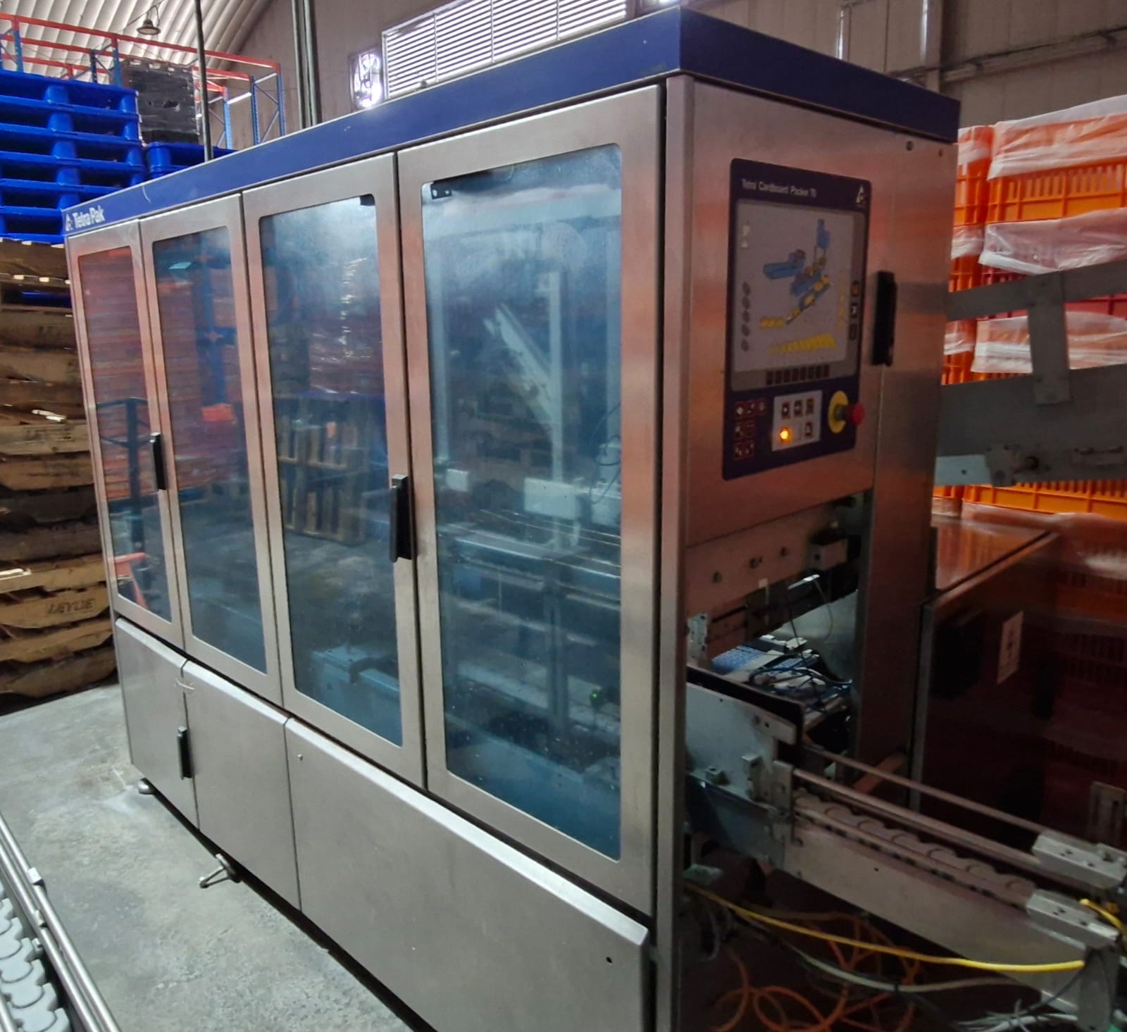 USED TETRA PAK TBA 8 1000ML SLIM FILLING LINE FOR SALE YEAR 2001 and 2014