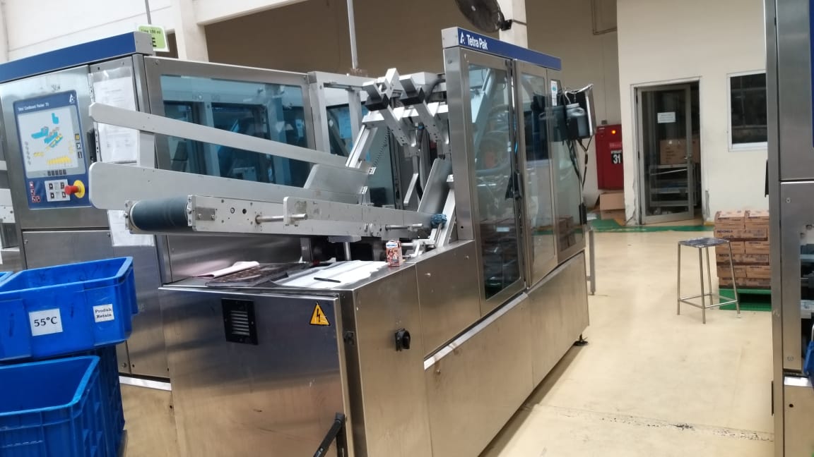 USED TETRA PAK TBA 19 200ML SLIM COMPLETE LINE FOR SALE