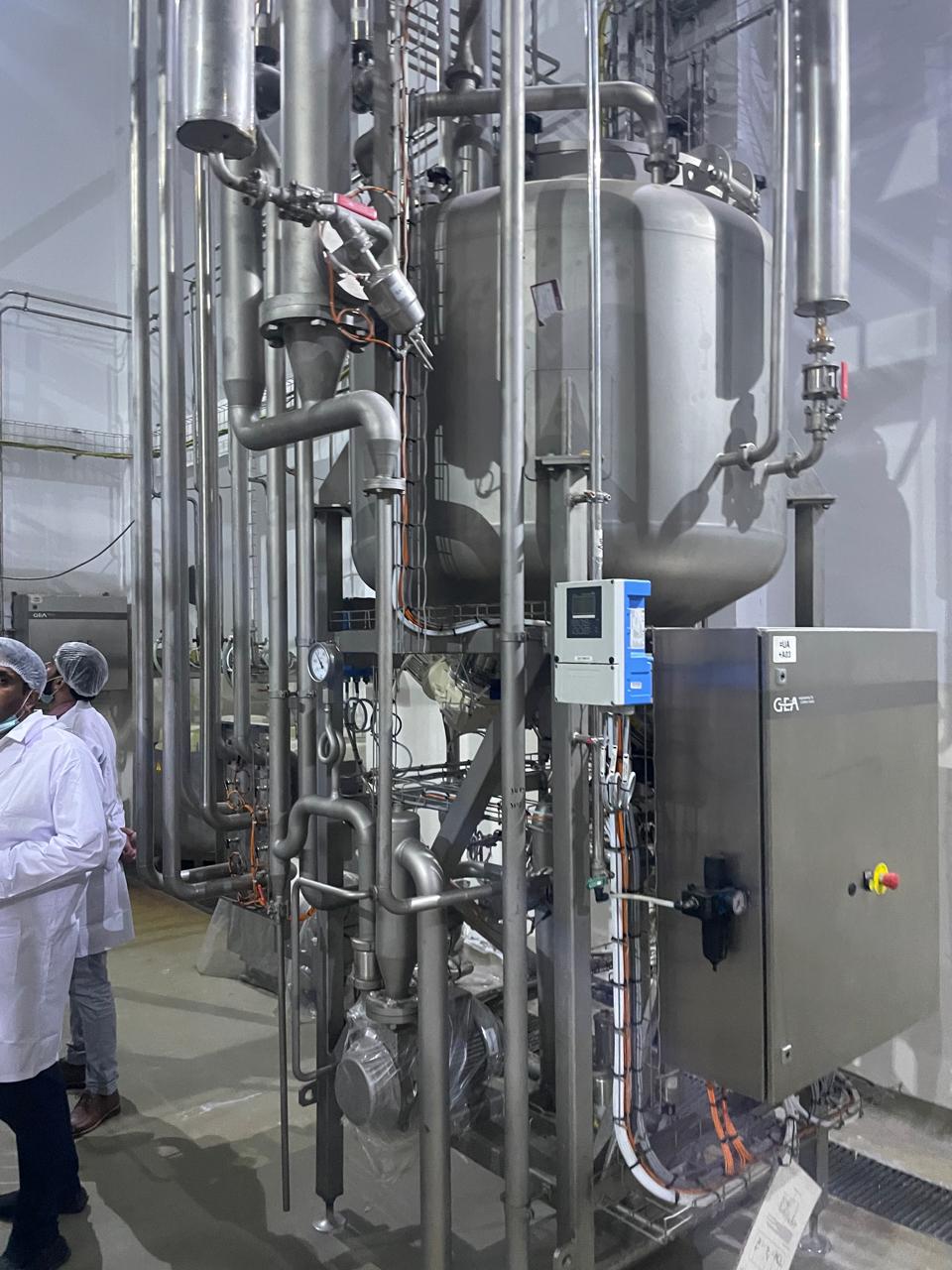 GEA COMPLETE UHT PLANT 8000 LPH CAPACITY FOR MILK CREAM AND JUICE PRODUCTION FOR SALE YEAR 2018