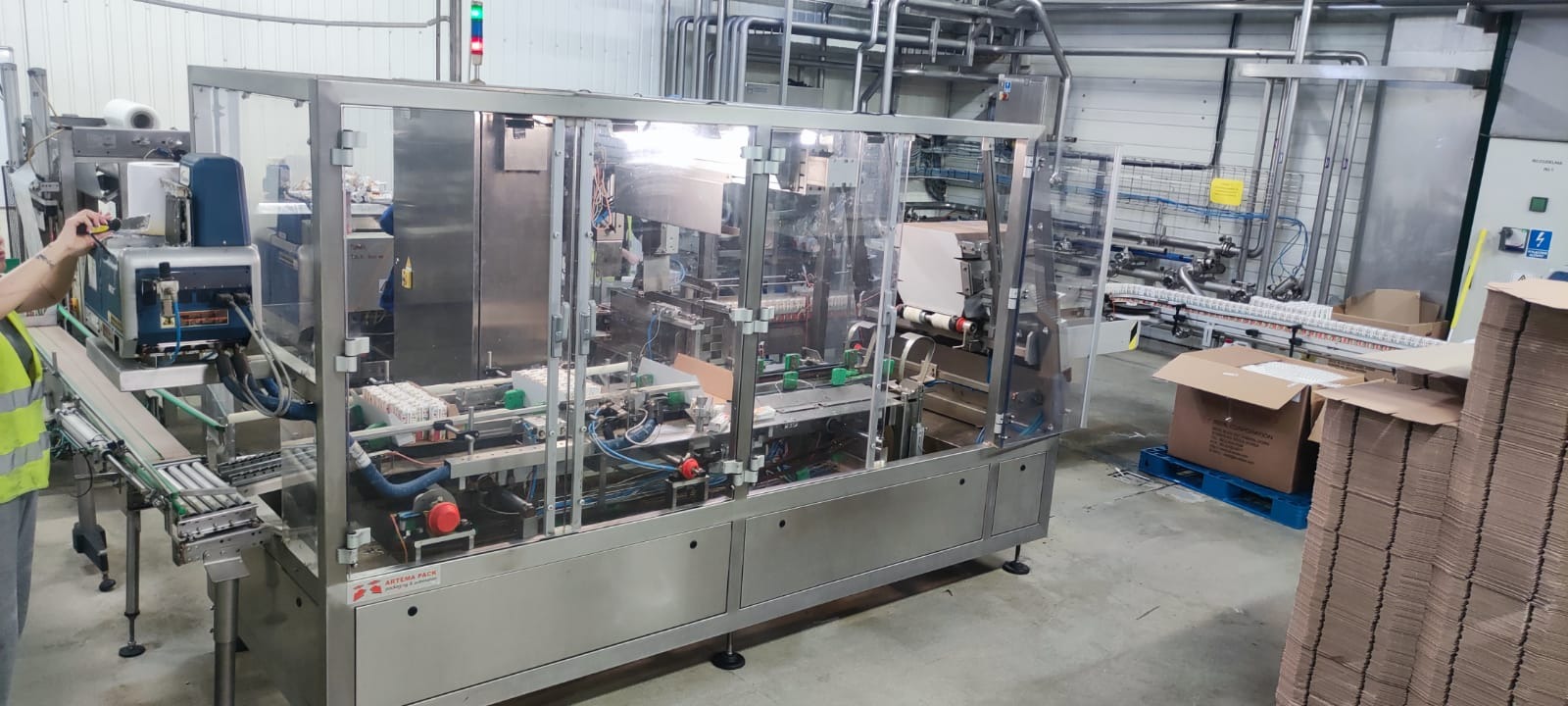 USED IPI ASEPTIC FILLING LINE NSA80 FOR SALE YEAR 2016