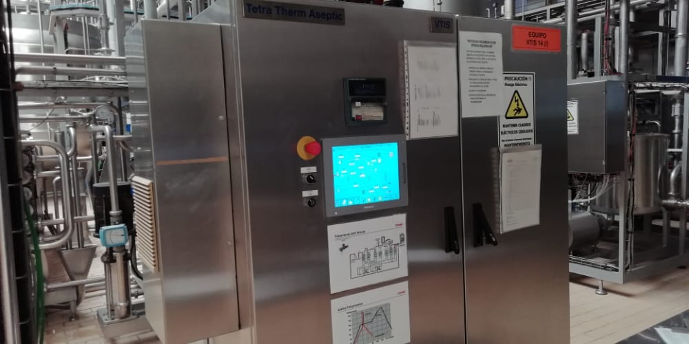 USED TETRA PAK VTIS UHT PLANT 14000 LPH FOR SALE