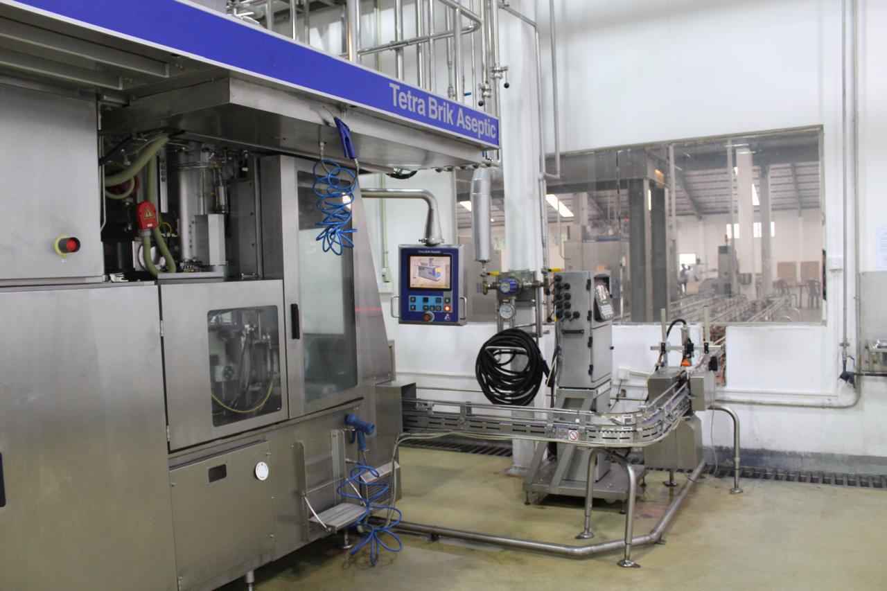 USED TETRA PAK TBA 19 200ML SLIM 20v FILLING LINE FOR SALE